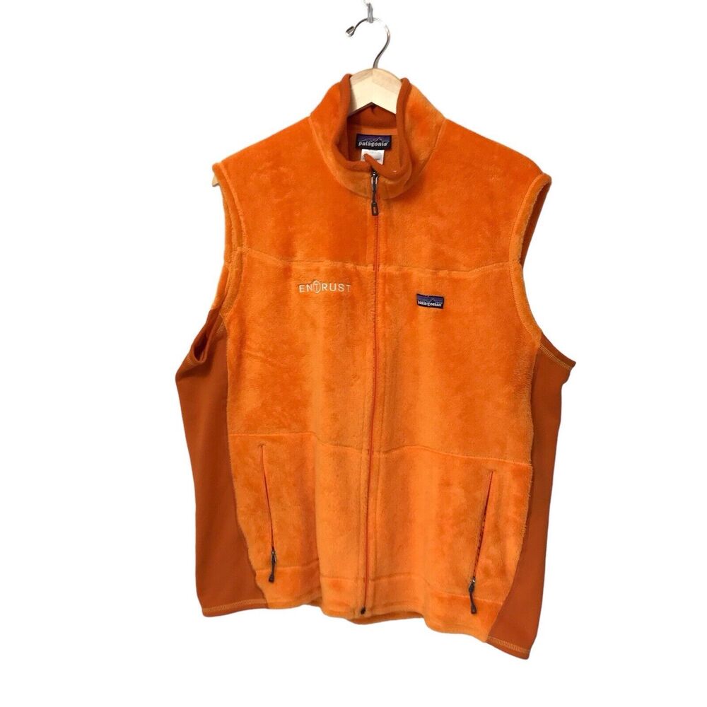 Patagonia Fleece Polartec Thermal Vest Men’s‎ Sz-XL